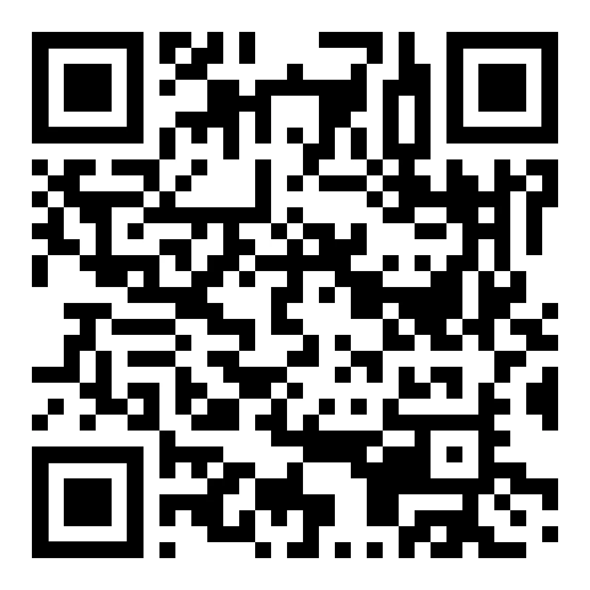 QR kód pro stažení Teta apky z App Store